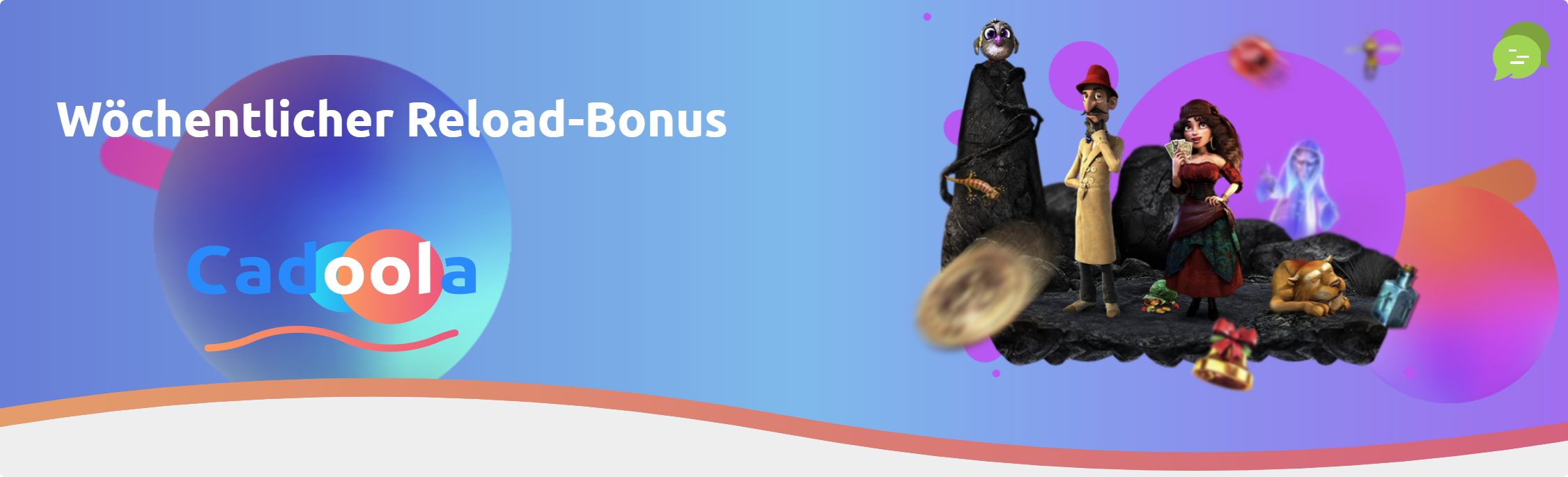 cadoola wöchentlicher reload